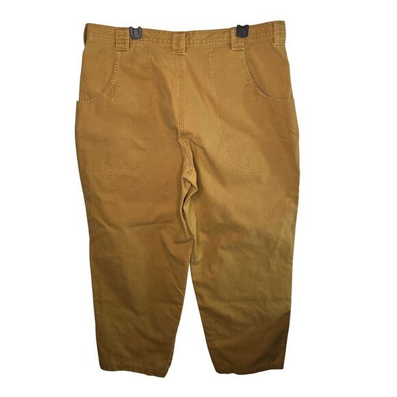 Vintage L.L. Bean Men's Canvas Work Pants Size 40x32 Durable Relaxed Fit ***READ - Picture 2 of 11